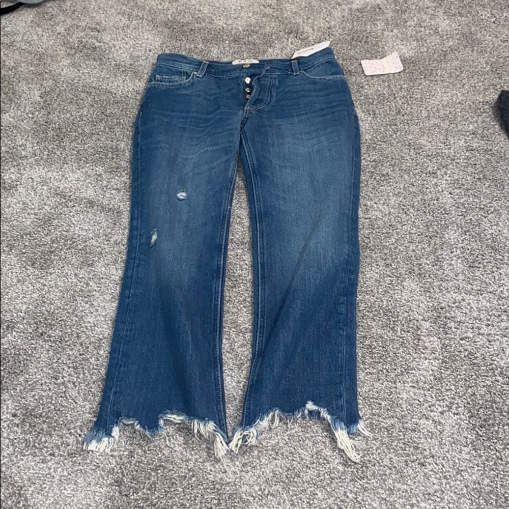 Free People blue jeans
